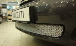 1 539 р. Сетка на бампер Russtal (хром) Chevrolet Lacetti хэтчбек (2002-2013)  с доставкой в г. Калуга. Увеличить фотографию 2