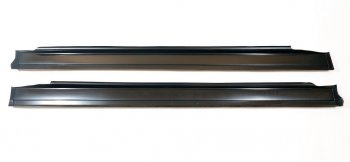 1 429 р. Пороги накладки Autodemic Chevrolet Lacetti хэтчбек (2002-2013) (Текстурная поверхность (шагрень))  с доставкой в г. Калуга. Увеличить фотографию 2