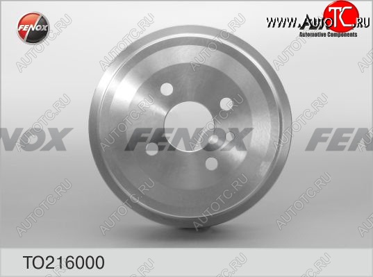 1 599 р. Барабан тормозной задний FENOX Daewoo Nexia рестайлинг (2008-2015)  с доставкой в г. Калуга