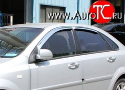 999 р. Комплект дефлекторов окон (ветровиков) 4 шт. Russtal Chevrolet Lacetti седан (2002-2013)  с доставкой в г. Калуга