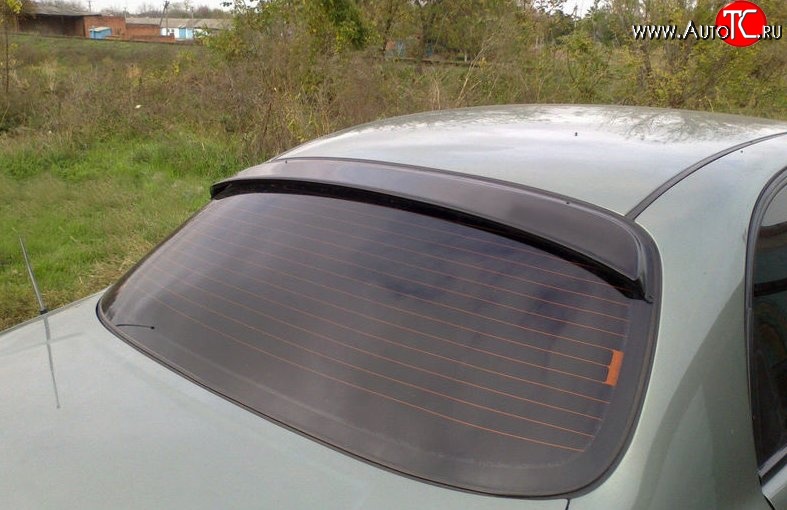 929 р. Козырёк на заднее стекло M-VRS Chevrolet Lanos T100 седан (2002-2017) (Неокрашенный)  с доставкой в г. Калуга