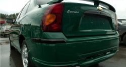 4 349 р. Задний бампер Дельта  Chevrolet Lanos ( T100,  T150,  седан) (1997-2017), Daewoo Sense  Т100 (1997-2008), ЗАЗ Chance  седан (2009-2017), ЗАЗ Sens  седан (2007-2017) (Неокрашенный)  с доставкой в г. Калуга. Увеличить фотографию 1
