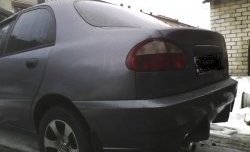 6 399 р. Задний бампер RS  Chevrolet Lanos ( T100,  T150,  седан) (1997-2017), Daewoo Sense  Т100 (1997-2008), ЗАЗ Chance  седан (2009-2017), ЗАЗ Sens  седан (2007-2017) (Неокрашенный)  с доставкой в г. Калуга. Увеличить фотографию 2