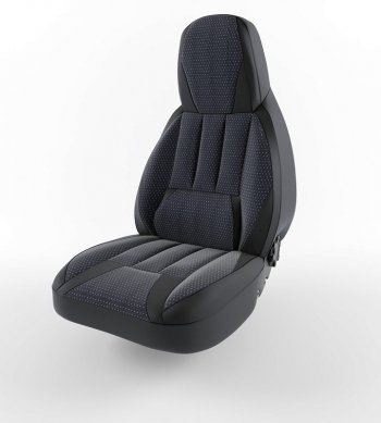 Чехлы для сидений Lord Autofashion Форсаж (экокожа) Chevrolet Lanos T100 седан (2002-2017)