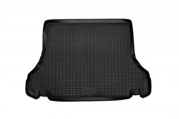 1 299 р. Коврик в багажник Element (полиуретан).  Chevrolet Lanos  T100 (2002-2017) (Черный)  с доставкой в г. Калуга. Увеличить фотографию 1