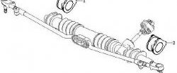 499 р. Полиуретановая подушка рулевой рейки Точка Опоры Chevrolet Lanos T100 седан (2002-2017)  с доставкой в г. Калуга. Увеличить фотографию 2