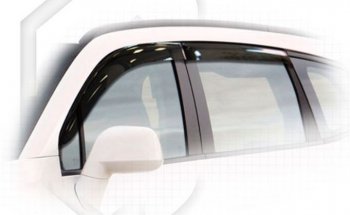 1 989 р. Дефлектора окон CA-Plastiс Chevrolet Orlando (2011-2018) (Classic полупрозрачный, Без хром.молдинга)  с доставкой в г. Калуга. Увеличить фотографию 1