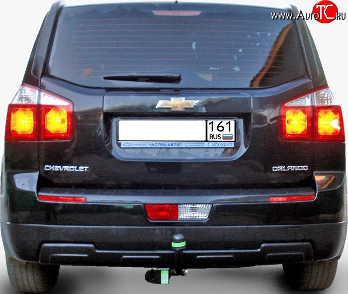 7 899 р. Фаркоп Лидер Плюс  Chevrolet Orlando (2011-2018) (Без электропакета)  с доставкой в г. Калуга