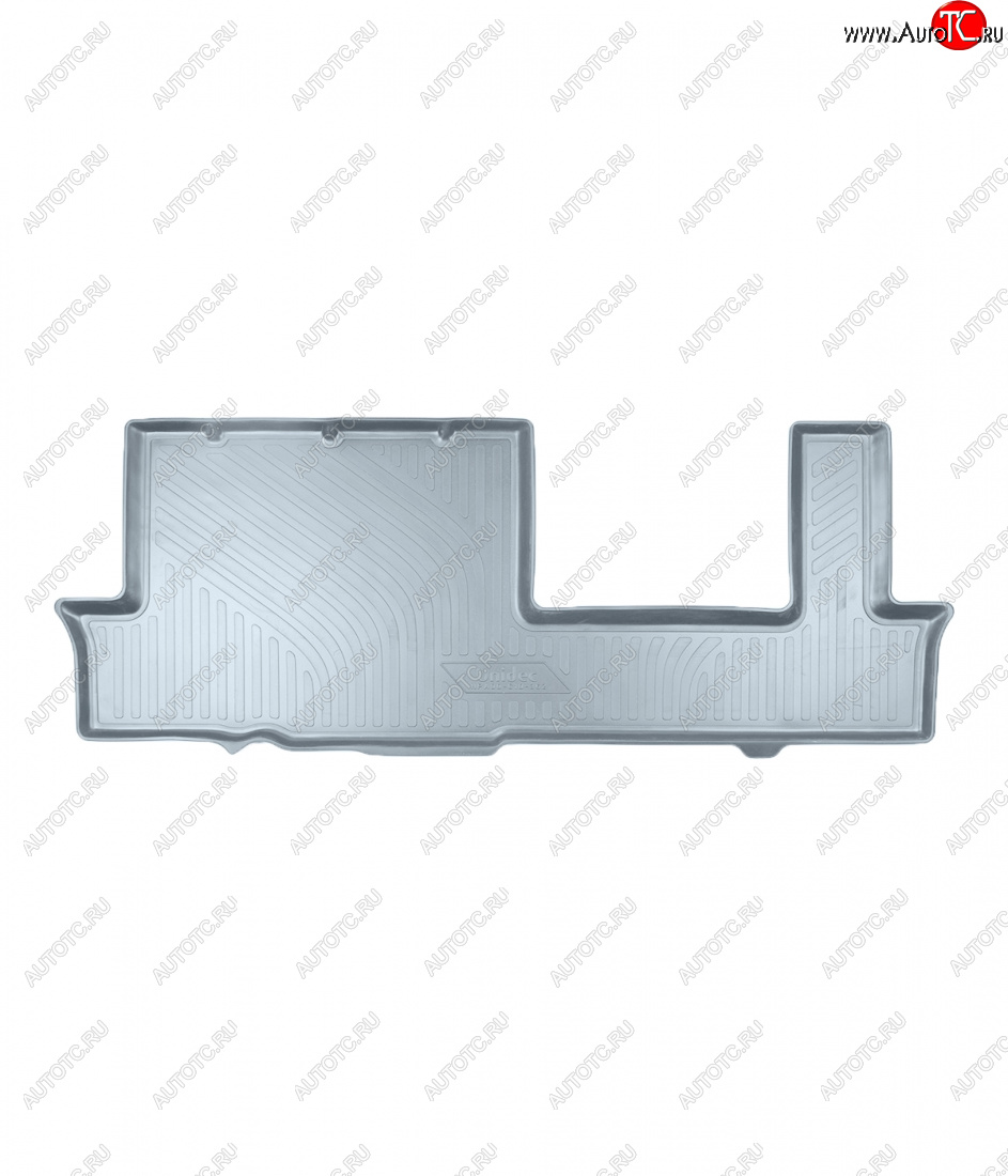 1 199 р. Коврики салона Norplast Unidec (3 ряд 8 мест)  Chevrolet Tahoe  GMT T1XX (2019-2024) (серый)  с доставкой в г. Калуга