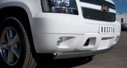 19 299 р. Защита переднего бампера (Ø75х42 мм, нержавейка) Russtal Chevrolet Tracker (2013-2015)  с доставкой в г. Калуга. Увеличить фотографию 2