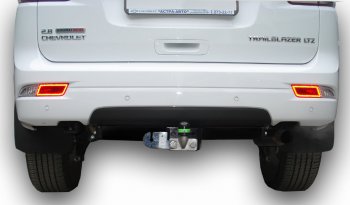 9 699 р. Фаркоп Лидер Плюс (съемный шар тип FC)  Chevrolet Trailblazer  GM800 (2012-2020) (Без электропакета)  с доставкой в г. Калуга. Увеличить фотографию 3
