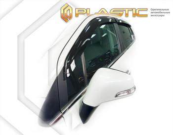 1 839 р. Дефлектора окон (США, Южная Корея) CA-Plastic  Chevrolet Trax (2016-2022) (classic полупрозрачный)  с доставкой в г. Калуга. Увеличить фотографию 1