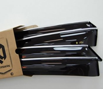 2 079 р. Дефлектора окон CA-Plastiс  CITROEN C-crosser (2007-2012) (Classic полупрозрачный, Без хром.молдинга)  с доставкой в г. Калуга. Увеличить фотографию 2