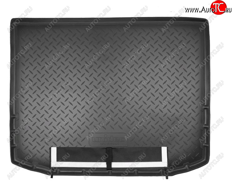 2 499 р. Коврик багажника Norplast Unidec Peugeot 4008 (2012-2017) (Цвет: черный, с погрузочным ковриком (фартуком))  с доставкой в г. Калуга