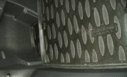 1 199 р. Коврик в багажник L (седан, 2 кармана) Aileron (полиуретан)  CITROEN C4 (2011-2018)  с доставкой в г. Калуга. Увеличить фотографию 1