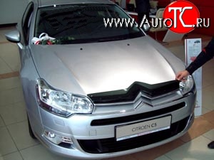 2 879 р. Дефлектор капота NovLine CITROEN C5 RD дорестайлинг, седан (2008-2017)  с доставкой в г. Калуга