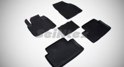 Износостойкие коврики в салон с высоким бортом SeiNtex Premium 4 шт. (резина) CITROEN C5 RD дорестайлинг, седан (2008-2017)