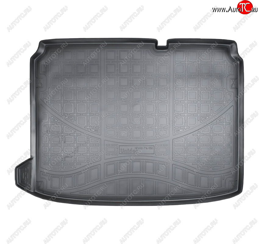 1 479 р. Коврик в багажник Norplast Unidec  CITROEN DS4  PF1 (2010-2015) (Цвет: черный)  с доставкой в г. Калуга