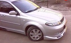 3 799 р. Накладка переднего бампера CT-1  Chevrolet Lacetti  хэтчбек (2002-2013) (Неокрашенная)  с доставкой в г. Калуга. Увеличить фотографию 3
