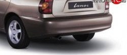 Задний бампер Стандартный (Тайвань) Chevrolet (Шевролет) Lanos (Ланос)  T100 (1997-2017), Daewoo (Даеву) Sense (Сенс)  Т100 (1997-2008), ЗАЗ (ZAZ) Chance (Шанс)  седан (2009-2017)  (Окрашенный)