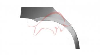 2 189 р. Правая задняя ремонтная арка (внешняя) Wisentbull Daewoo Lanos T150 рестайлинг, седан (2000-2009)  с доставкой в г. Калуга. Увеличить фотографию 1