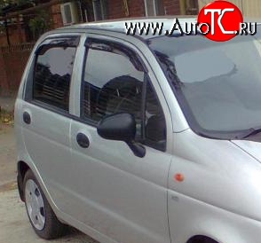 629 р. Дефлекторы окон (ветровики) Novline 4 шт Daewoo Matiz M100 дорестайлинг (1998-2000)  с доставкой в г. Калуга