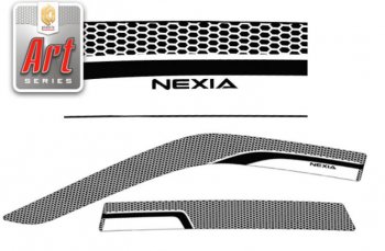 Дефлектор капота CA-Plastiс Daewoo (Даеву) Nexia (Нексия)  дорестайлинг (1995-2008) дорестайлинг