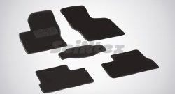 2 399 р. Износостойкие коврики в салон SeiNtex Premium LUX 4 шт. (ворсовые)  Daewoo Nexia  рестайлинг (2008-2015)  с доставкой в г. Калуга. Увеличить фотографию 1