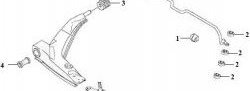 239 р. Полиуретановая втулка стабилизатора передней подвески Точка Опоры (15 мм)  Daewoo Nexia ( дорестайлинг,  рестайлинг) (1995-2015)  с доставкой в г. Калуга. Увеличить фотографию 2