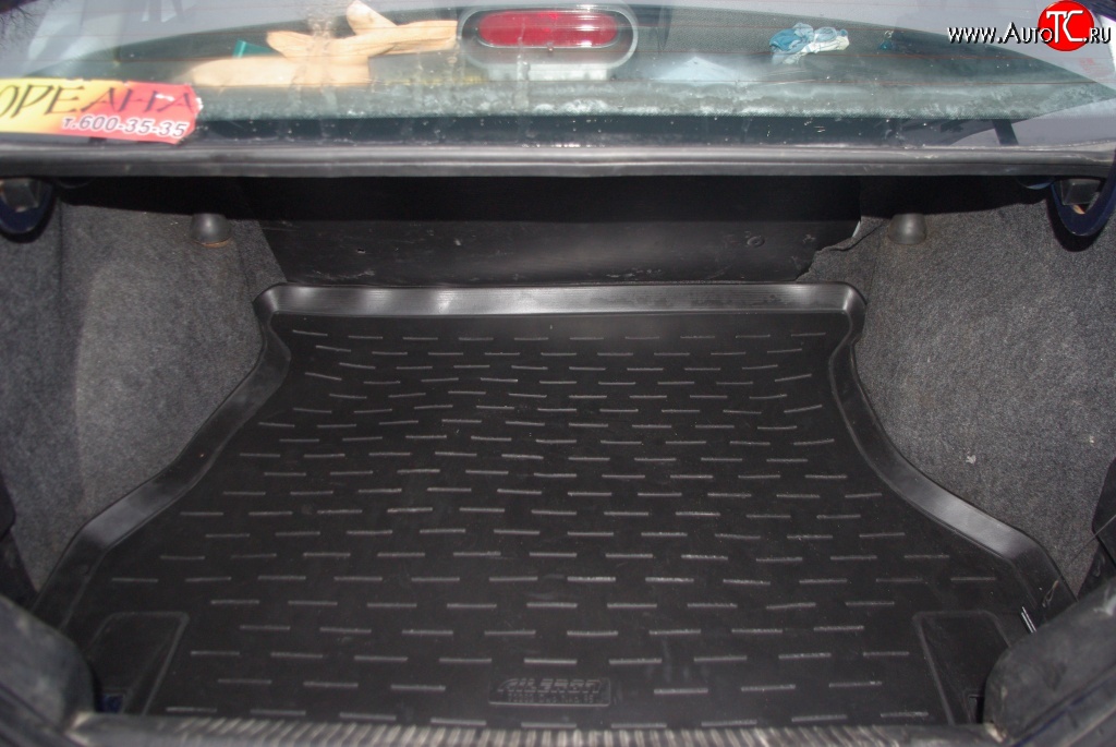 1 239 р. Коврик в багажник Aileron (полиуретан)  Daewoo Nexia  дорестайлинг (1995-2008)  с доставкой в г. Калуга