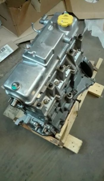 Новый двигатель (агрегат) 11186-1000260-00 (1,6 л/ 8 кл, безвтык, без навесного оборудования) Datsun mi-DO (2014-2024)