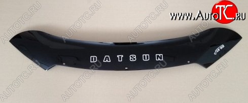 999 р. Дефлектор капота Russtal (короткая) Datsun on-DO дорестайлинг (2014-2019)  с доставкой в г. Калуга