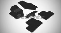 1 949 р. Износостойкие коврики в салон SeiNtex Premium LUX 4 шт. (ворсовые) Datsun on-DO дорестайлинг (2014-2019)  с доставкой в г. Калуга. Увеличить фотографию 1