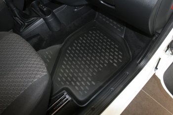 1 079 р. Комплект ковриков в салон Element 3D (полиуретан)  Datsun on-DO ( дорестайлинг,  рестайлинг) (2014-2024)  с доставкой в г. Калуга. Увеличить фотографию 3