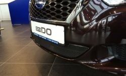 1 469 р. Сетка на бампер Russtal (черная) Datsun on-DO дорестайлинг (2014-2019)  с доставкой в г. Калуга. Увеличить фотографию 5