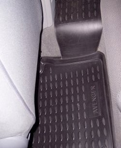 2 299 р. Коврики в салон Element 4 шт. (полиуретан)  Dodge Avenger  JS седан (2008-2014)  с доставкой в г. Калуга. Увеличить фотографию 2
