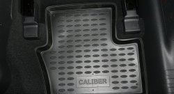 2 159 р. Коврики в салон Element 4 шт. (полиуретан)  Dodge Caliber (2006-2012)  с доставкой в г. Калуга. Увеличить фотографию 3
