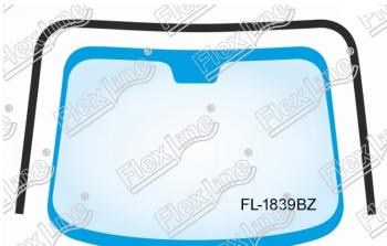 1 679 р. Молдинг лобового стекла FlexLine Dodge Durango WK2 дорестайлинг (2010-2013)  с доставкой в г. Калуга. Увеличить фотографию 1