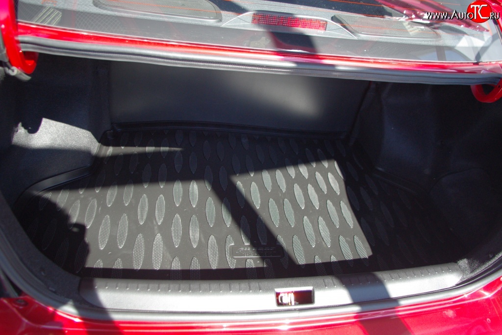 1 699 р. Коврик в багажник Aileron (полиуретан)  FAW V5 (2012-2024)  с доставкой в г. Калуга