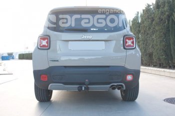 15 349 р. Фаркоп Aragon. (шар A)  Fiat 500X  334 (2014-2023), Fiat Tipo  Egea (2015-2024), Jeep Compass  MP (2016-2024), Jeep Renegade (2015-2024)  с доставкой в г. Калуга. Увеличить фотографию 3
