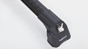 9 899 р. Багажник на крышу TURTLE Air3 (в штатные места с резьбовым соединением) Fiat Fiorino 225 рестайлинг (2016-2024) (черный)  с доставкой в г. Калуга. Увеличить фотографию 3