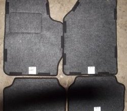 1 449 р. Комплект универсальных ковриков в салон Element №4. (текстиль) Nissan Patrol 6 Y62 дорестайлинг (2010-2014)  с доставкой в г. Калуга. Увеличить фотографию 2