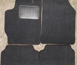 Комплект универсальных ковриков в салон Element №4. (текстиль) Nissan Pathfinder R53 (2021-2024)