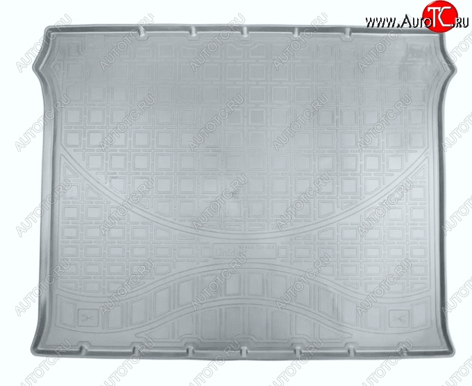 2 089 р. Коврик в багажник Norplast  Fiat Doblo  263 (2015-2022) (Серый)  с доставкой в г. Калуга