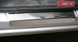 2 294 р. Накладки на внутренние пороги Souz-96 (без логотипа) Fiat Doblo 223 дорестайлинг (2000-2005)  с доставкой в г. Калуга. Увеличить фотографию 1