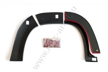 7 649 р. Расширители передних колесных арок (левый и правый) (вынос 10 мм) RA Fiat Ducato 290 (2014-2024) (Глянец (под окраску), Неокрашенные)  с доставкой в г. Калуга. Увеличить фотографию 5