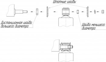 6 799 р. Амортизатор задний (лифт 40 мм, масляный) РИФ Fiat Fullback (2016-2018)  с доставкой в г. Калуга. Увеличить фотографию 3