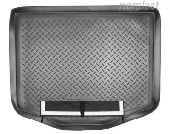 2 599 р. Коврик багажника Norplast Unidec  Ford C-max  Mk1 (2007-2010) (Черный, с погрузочным ковриком (фартуком))  с доставкой в г. Калуга. Увеличить фотографию 1