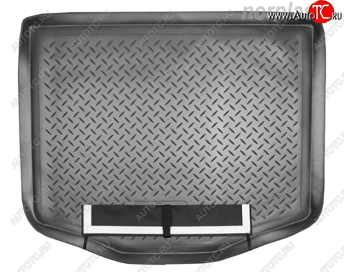 2 599 р. Коврик багажника Norplast Unidec  Ford C-max  Mk1 (2007-2010) (Черный, с погрузочным ковриком (фартуком))  с доставкой в г. Калуга