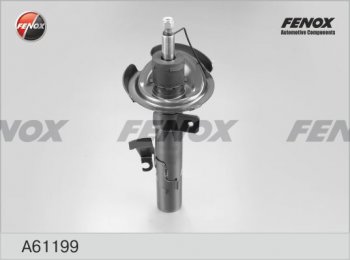 3 699 р. Правый амортизатор передний (газ/масло) (1.4-1.6) FENOX Ford C-max Mk1 рестайлинг (2007-2010)  с доставкой в г. Калуга. Увеличить фотографию 1